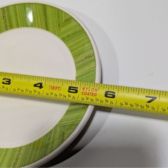 Syracuse China Syralite Green Pattern Side Plate - Picture 3 of 4